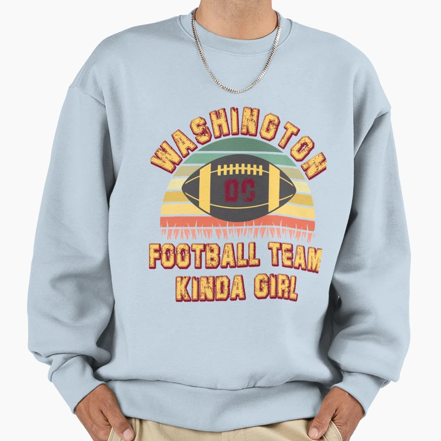 Washington Football Kinda Jersey T-Shirt - Fun Novelty Design Unisex - T-Shirt, Sweatshirt, Hoodie