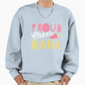 Cheer Nana Cheer Grandma Sweatshirt - Aesthetic Graphic Men Women - T-Shirt, Sweatshirt, Hoodie