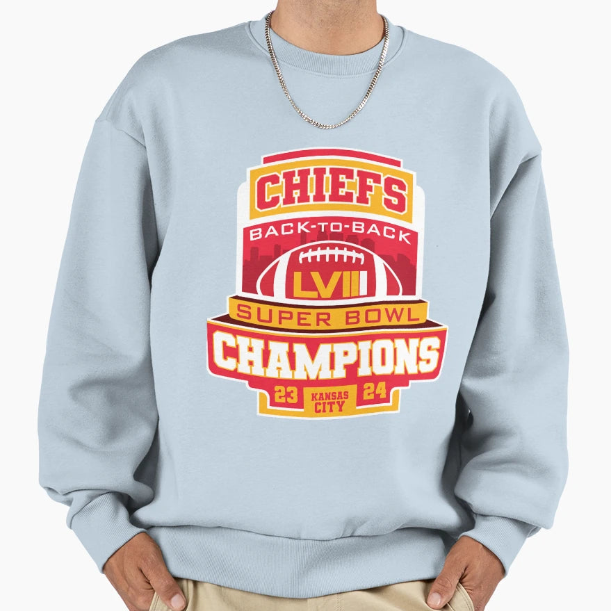 Art Kansas City Chiefs Sweatshirt - Streetwear Style for Adults - T-Shirt, Sweatshirt, Hoodie