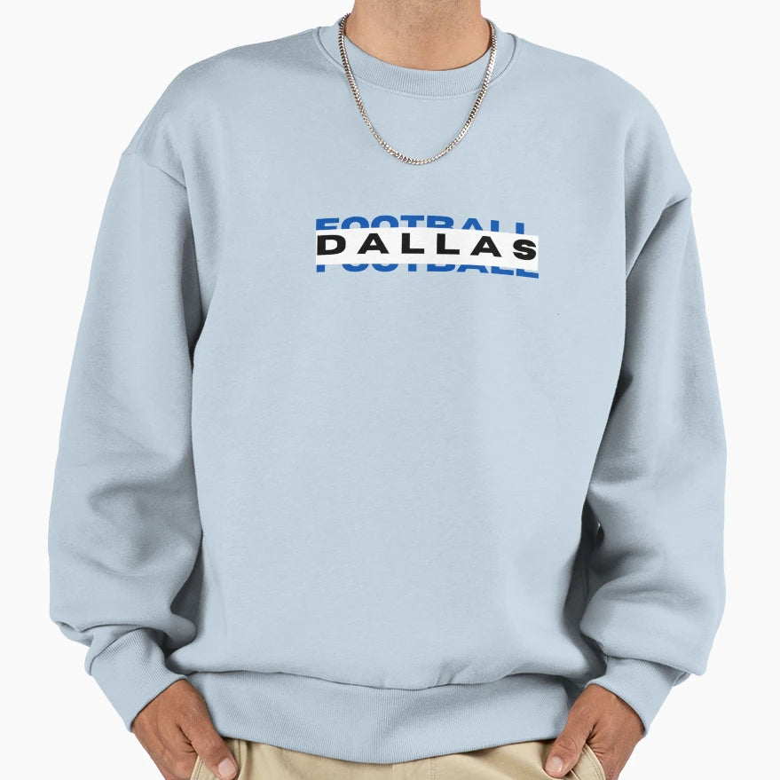 Dallas Football Sweatshirt - Aesthetic Graphic Unisex - T-Shirt, Sweatshirt, Hoodie