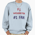 P J Washington 1 Fan Sweatshirt - Novelty Apparel Unisex - T-Shirt, Sweatshirt, Hoodie