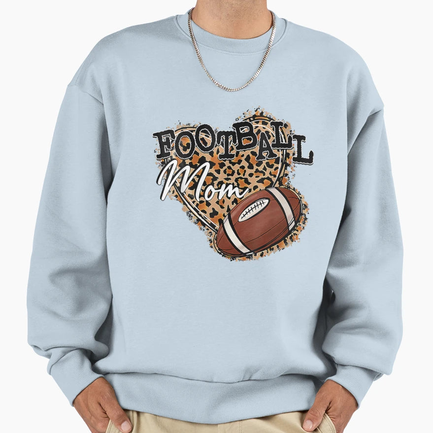 Mothers Day Womens Football Mom Sweatshirt - Unique Graphic for Adults - T-Shirt, Sweatshirt, Hoodie