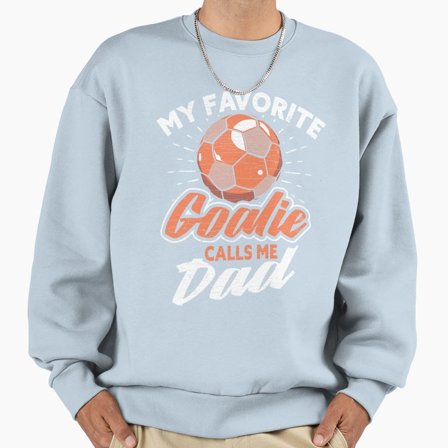 Soccer Player Dad Father Sweatshirt - Custom Art Print Men Women - T-Shirt, Sweatshirt, Hoodie