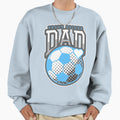 Proud Soccer Dad Heart Fathers Day Sweatshirt - Trendy Graphic Unisex - T-Shirt, Sweatshirt, Hoodie