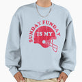 Sunday Is My Funday Football Sweatshirt - Fun Novelty Design Men Women - T-Shirt, Sweatshirt, Hoodie