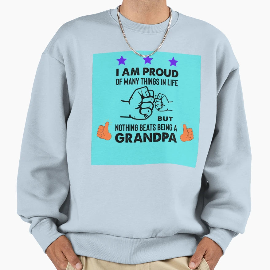 Stylish Grandfather Sweatshirt - Novelty Apparel for Adults - T-Shirt, Sweatshirt, Hoodie