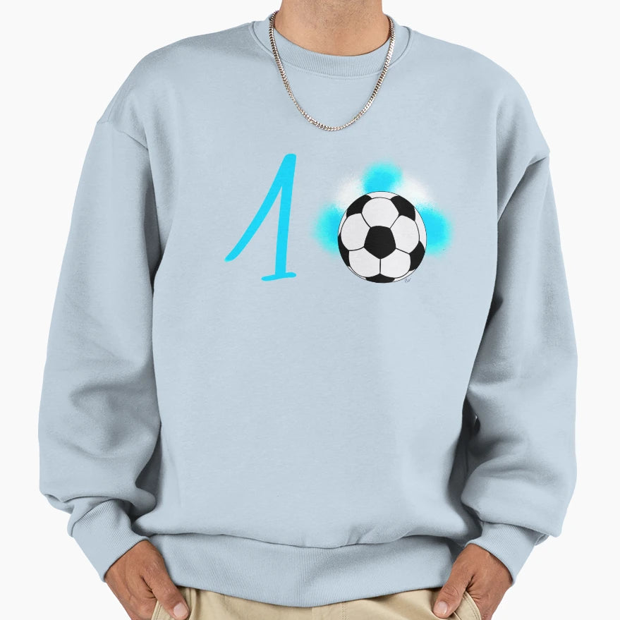 Football Legend Sweatshirt - Custom Art Print Men Women - T-Shirt, Sweatshirt, Hoodie