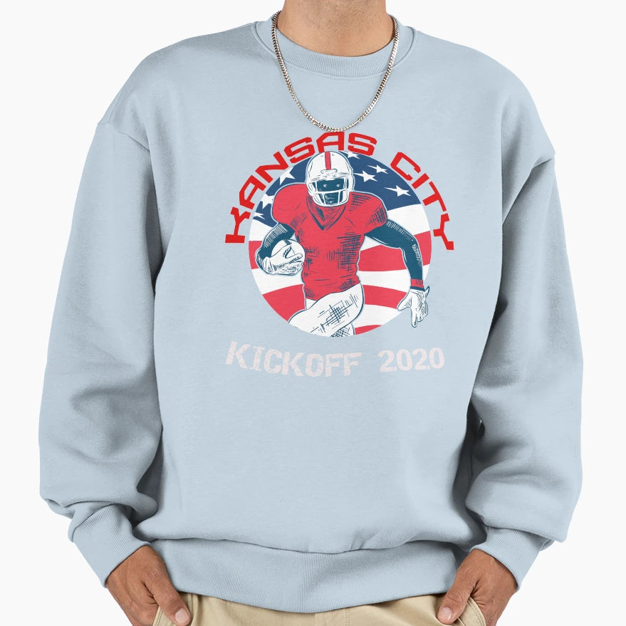 Kansas City Kickoff 2020 Football T-Shirt - Graphic Print Unisex - T-Shirt, Sweatshirt, Hoodie