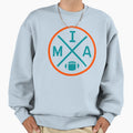 Miami Football Emblem Mia Sweatshirt - Streetwear Style Men Women - T-Shirt, Sweatshirt, Hoodie