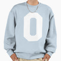 Alphabet White O Sports Letter O Sweatshirt - Unique Graphic for Adults - T-Shirt, Sweatshirt, Hoodie
