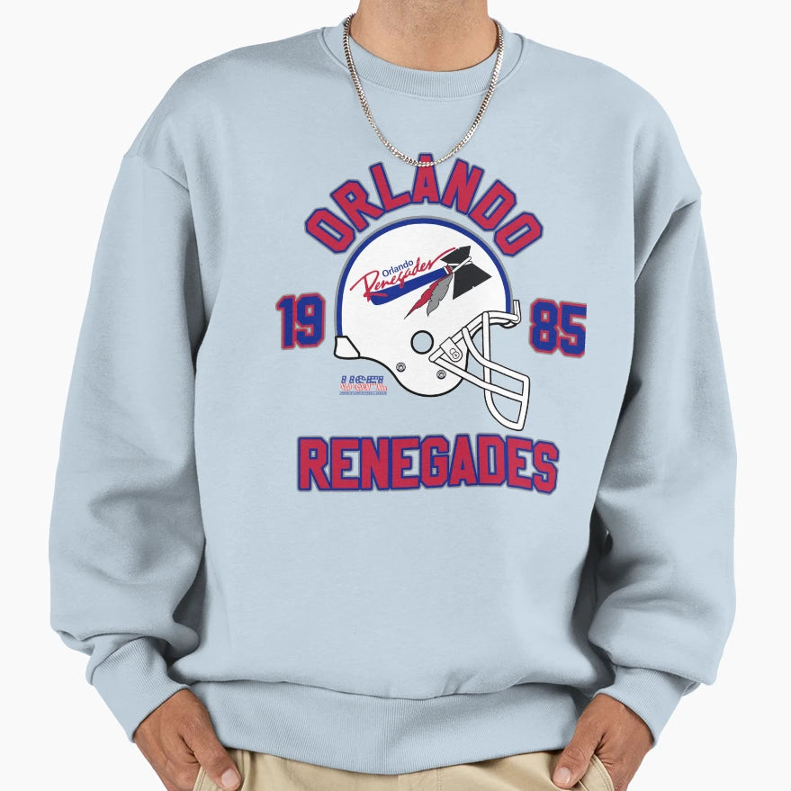 Orlando Renegades Helmet Sweatshirt - Minimalist Print Men Women - T-Shirt, Sweatshirt, Hoodie
