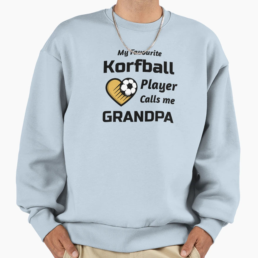Korfball Grandpa Korfball Grandad Sweatshirt - Streetwear Style for Adults - T-Shirt, Sweatshirt, Hoodie