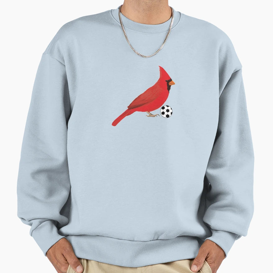 Soccer Cardinal Sweatshirt - Unique Graphic Unisex - T-Shirt, Sweatshirt, Hoodie