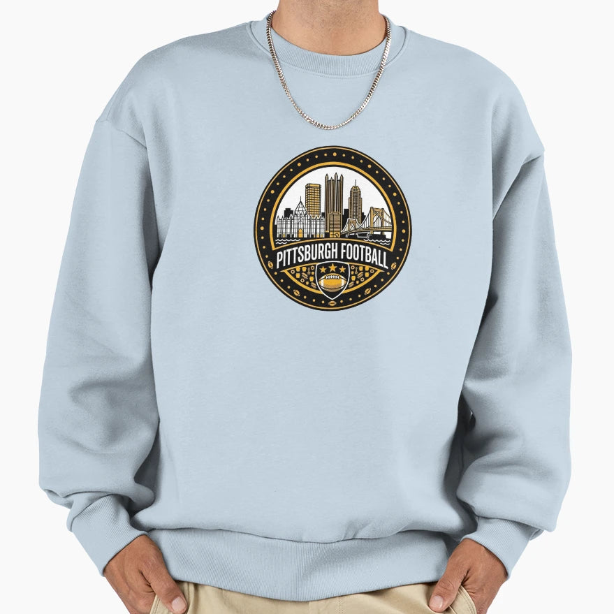Pittsburgh Steelers Sweatshirt - Casual Everyday Wear Men Women - T-Shirt, Sweatshirt, Hoodie