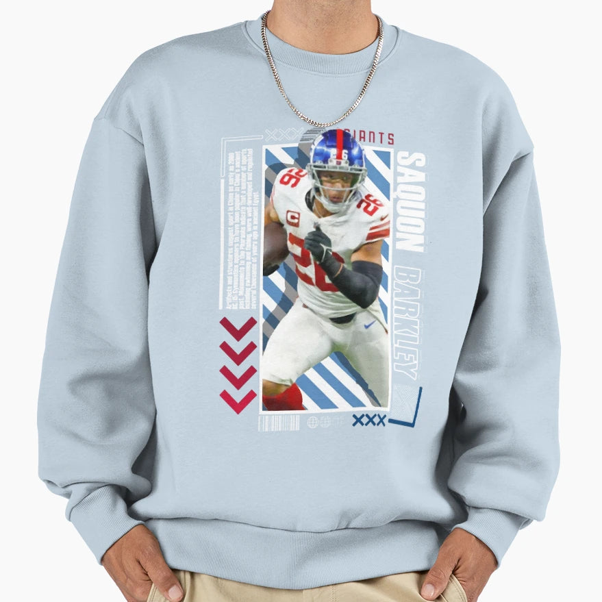 American Football 26 Running Back Sweatshirt - Custom Art Print for Adults - T-Shirt, Sweatshirt, Hoodie