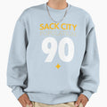 Sack City Population 90 Sweatshirt - Minimalist Print Men Women - T-Shirt, Sweatshirt, Hoodie