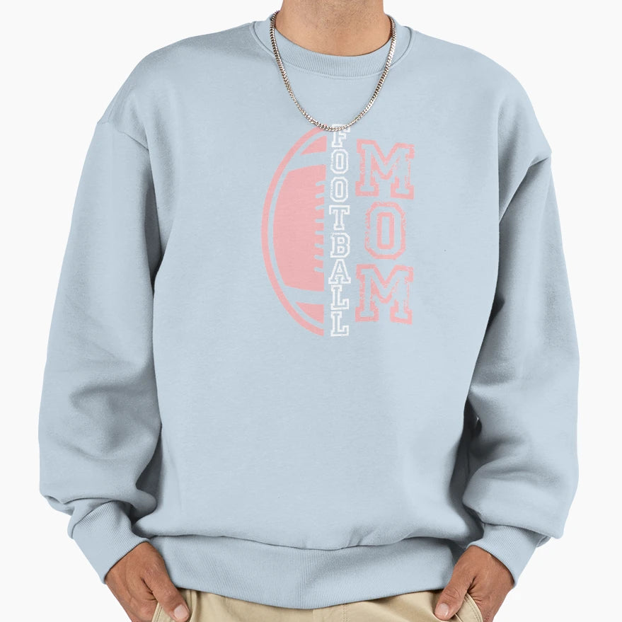 Football Mom Sweatshirt - Fun Novelty Design for Adults - T-Shirt, Sweatshirt, Hoodie