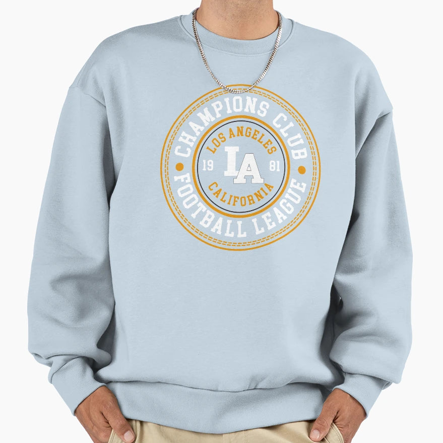 Los Angeles Sweatshirt - Novelty Apparel for Adults - T-Shirt, Sweatshirt, Hoodie