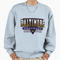 Baltimore Ravens Sweatshirt - Minimalist Print Men Women - T-Shirt, Sweatshirt, Hoodie