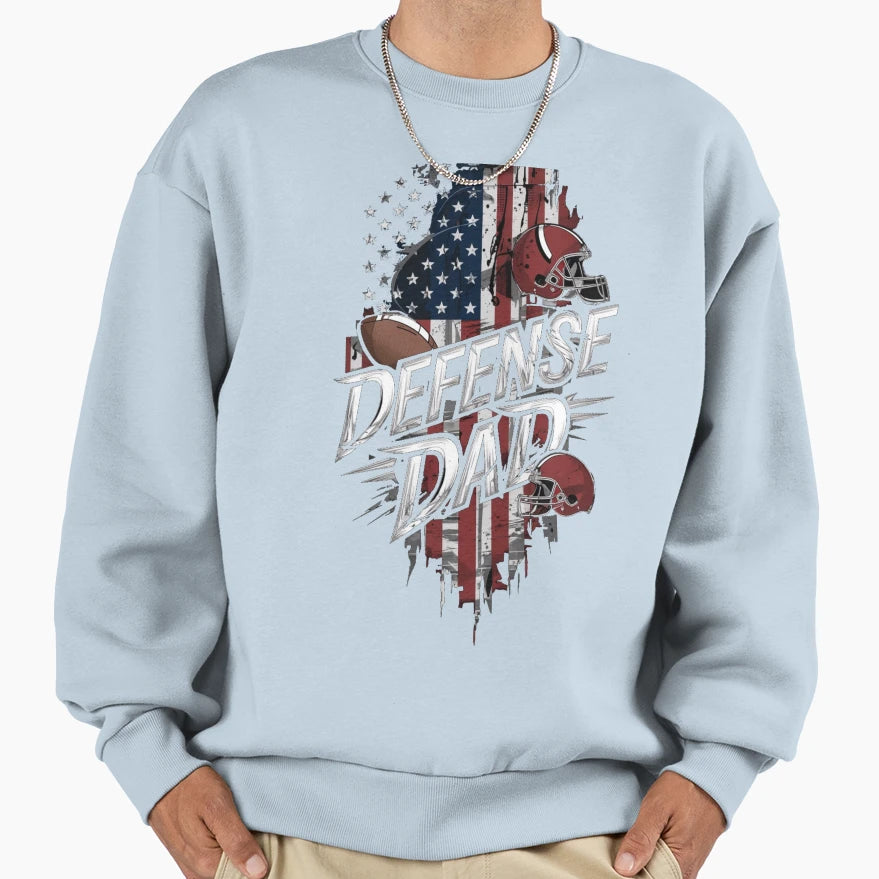 Defense Dad Sweatshirt - Fun Novelty Design for Adults - T-Shirt, Sweatshirt, Hoodie