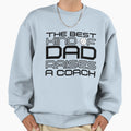 Best Kind Dad Raises Coach Soccer Sweatshirt - Graphic Print Men Women - T-Shirt, Sweatshirt, Hoodie
