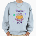 Uncle American Football Birthday Dark Sweatshirt - Trendy Graphic Unisex - T-Shirt, Sweatshirt, Hoodie