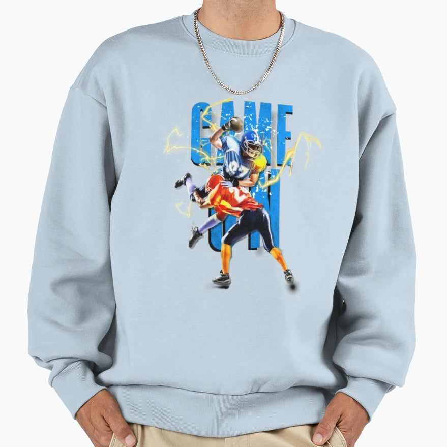 Game Football Fans Sweatshirt - Unique Graphic Men Women - T-Shirt, Sweatshirt, Hoodie
