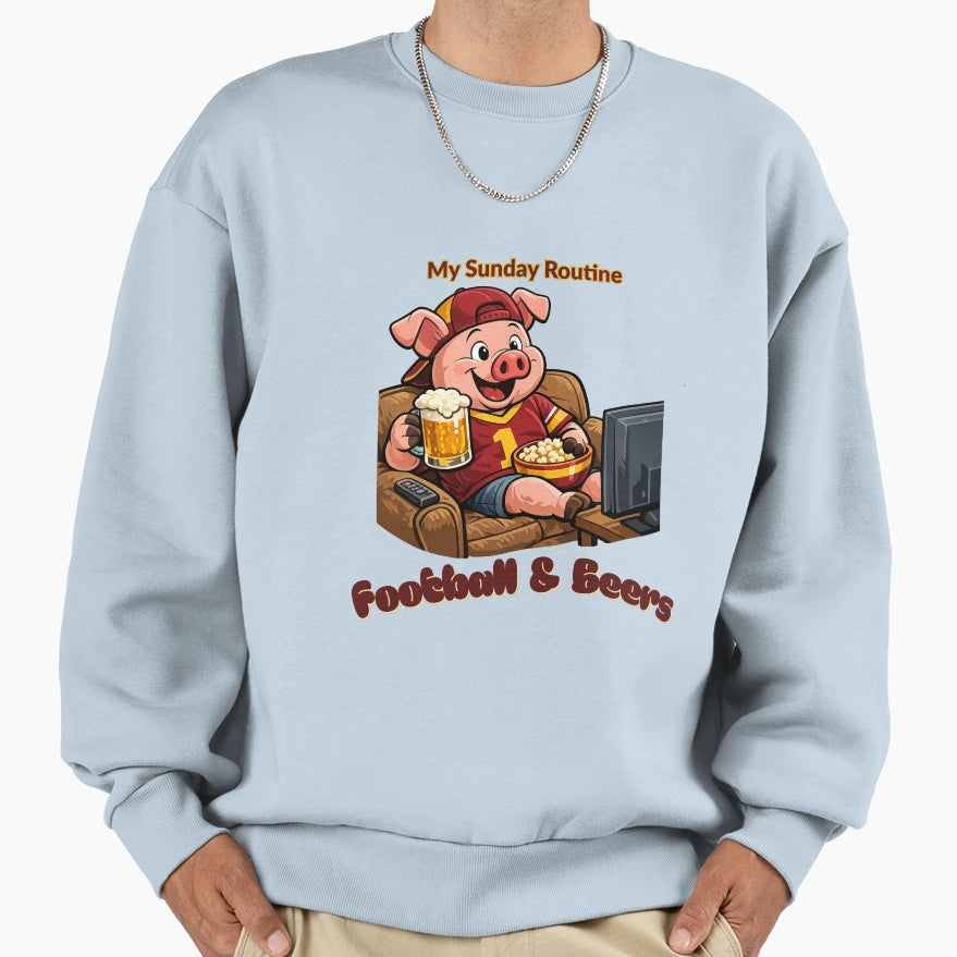 Washington Commanders Sunday Football Sweatshirt - Streetwear Style Unisex - T-Shirt, Sweatshirt, Hoodie