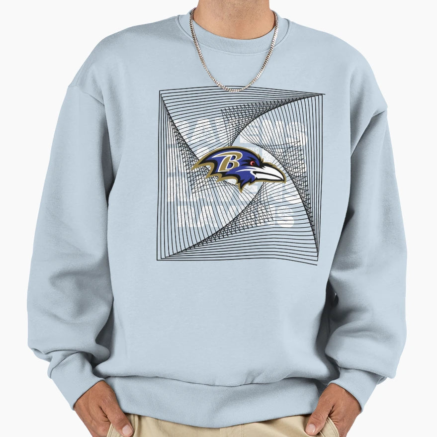 Baltimore Ravens Sweatshirt - Unique Graphic Unisex - T-Shirt, Sweatshirt, Hoodie