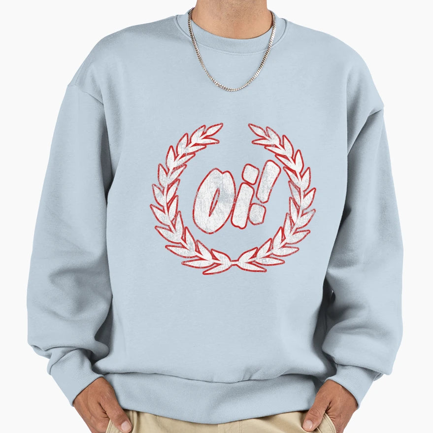 Oi Oi Oi Skinhead Ska And Street Punk Sweatshirt - Custom Art Print Unisex - T-Shirt, Sweatshirt, Hoodie