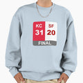 Super Bowl Liv Final Score Sweatshirt - Streetwear Style for Adults - T-Shirt, Sweatshirt, Hoodie