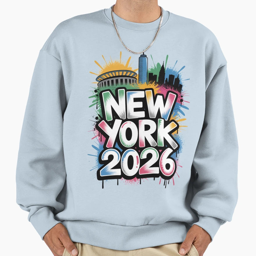 New York 2026 Metlife Stadium T-Shirt - Aesthetic Graphic for Adults - T-Shirt, Sweatshirt, Hoodie