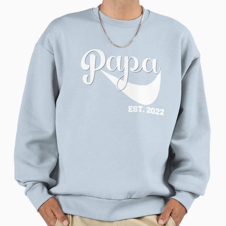 New Papa Gift Or To Be Soon Papa Sweatshirt - Fun Novelty Design Unisex - T-Shirt, Sweatshirt, Hoodie