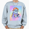 Nfcs Pastel Digital Character Sweatshirt - Casual Everyday Wear for Adults - T-Shirt, Sweatshirt, Hoodie