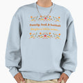 Family Food Football Maybe Little Sweatshirt - Novelty Apparel for Adults - T-Shirt, Sweatshirt, Hoodie