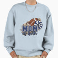Fun Football And Cheer Mom Piece Mom Sweatshirt - Trendy Graphic Unisex - T-Shirt, Sweatshirt, Hoodie