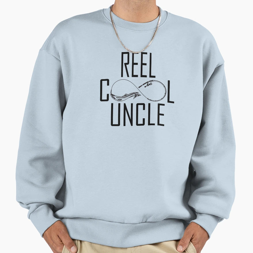 Reel Uncle Sweatshirt - Custom Art Print for Adults - T-Shirt, Sweatshirt, Hoodie