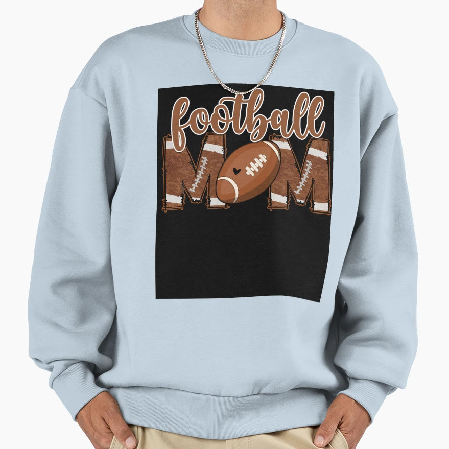 Football Mom 2 Sweatshirt - Unique Graphic Unisex - T-Shirt, Sweatshirt, Hoodie