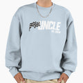 Pit Crew Uncle Race Birthday Matching Sweatshirt - Graphic Print Men Women - T-Shirt, Sweatshirt, Hoodie