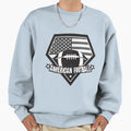 Emblem American Football Usa Flag Sport Sweatshirt - Graphic Print Unisex - T-Shirt, Sweatshirt, Hoodie