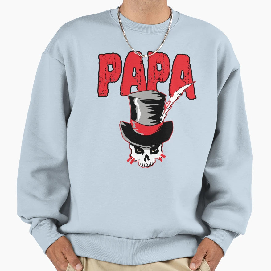 Papa Sweatshirt - Minimalist Print for Adults - T-Shirt, Sweatshirt, Hoodie