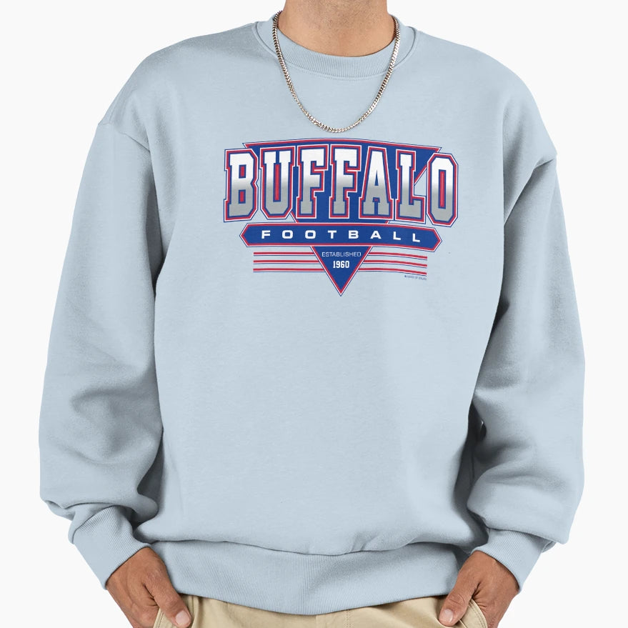 Buffalo Football Bills Inspired Sweatshirt - Custom Art Print for Adults - T-Shirt, Sweatshirt, Hoodie