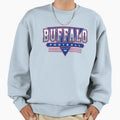 Buffalo Football Bills Inspired Sweatshirt - Custom Art Print for Adults - T-Shirt, Sweatshirt, Hoodie