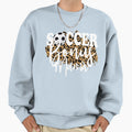 Leopard Soccer Bonus Mama Mothers Sweatshirt - Streetwear Style for Adults - T-Shirt, Sweatshirt, Hoodie