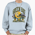 Green Bay Football Gridiron Sweatshirt - Casual Everyday Wear Men Women - T-Shirt, Sweatshirt, Hoodie