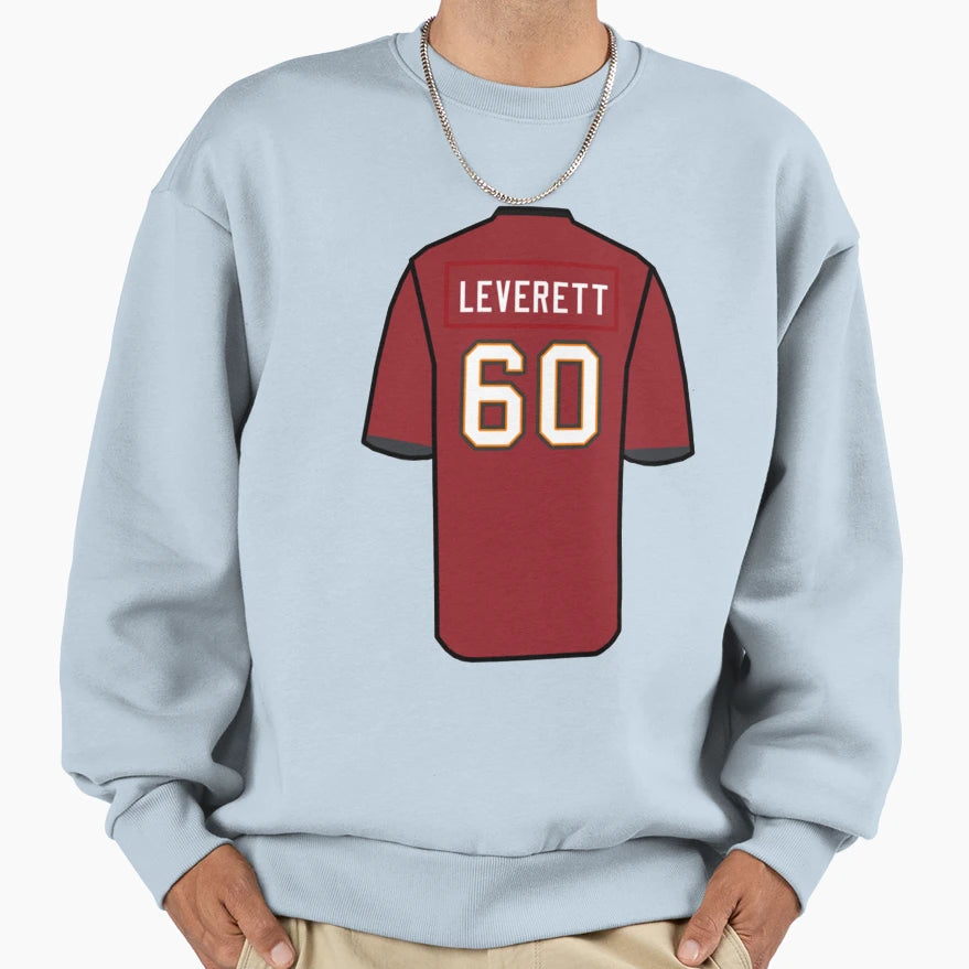Nick Leverett Jersey Sweatshirt - Aesthetic Graphic Men Women - T-Shirt, Sweatshirt, Hoodie