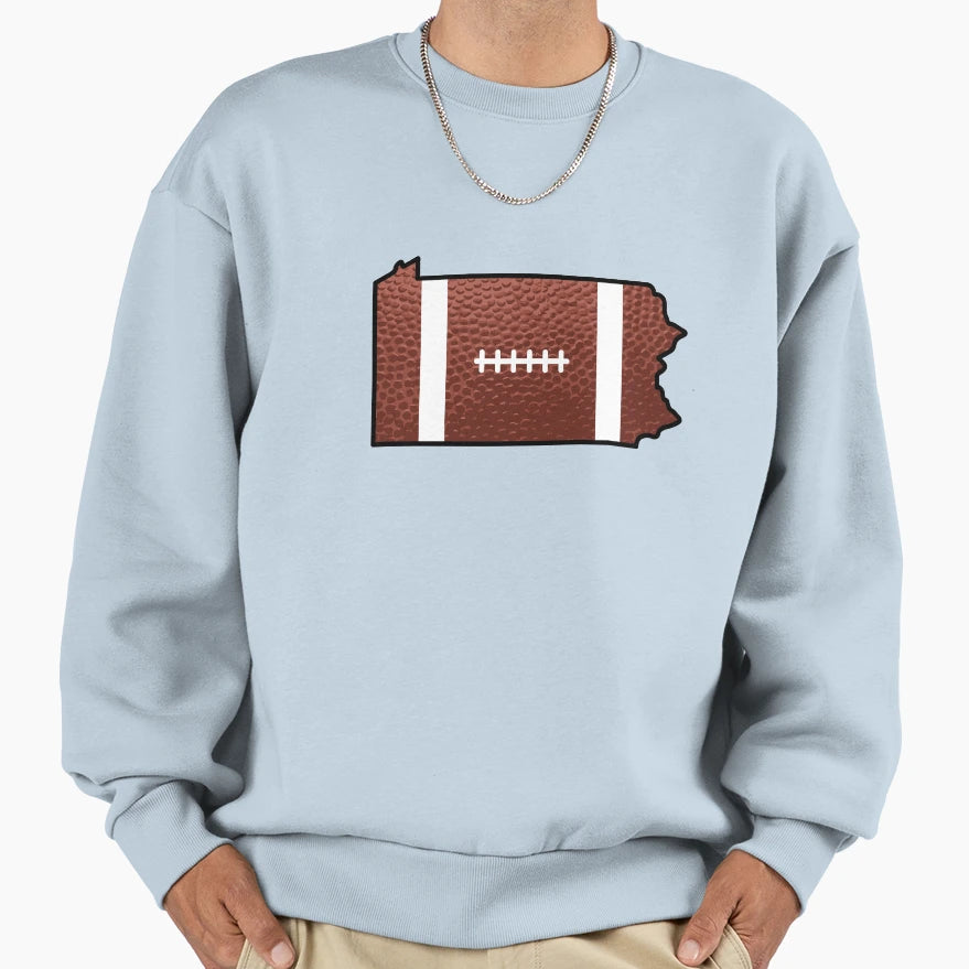 Keystone State Football Sweatshirt - Novelty Apparel Unisex - T-Shirt, Sweatshirt, Hoodie