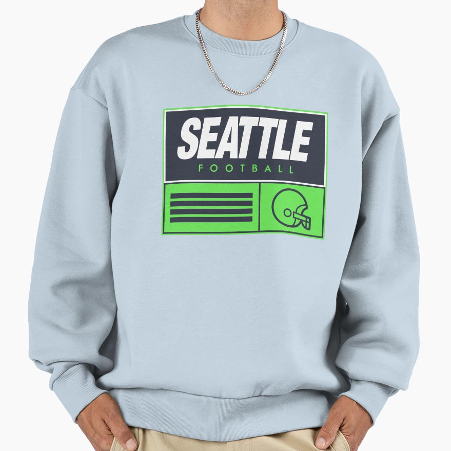 Seattle Soccer Sweatshirt - Novelty Apparel for Adults - T-Shirt, Sweatshirt, Hoodie