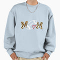 Football Mom Leopard Football Love Sweatshirt - Novelty Apparel Unisex - T-Shirt, Sweatshirt, Hoodie