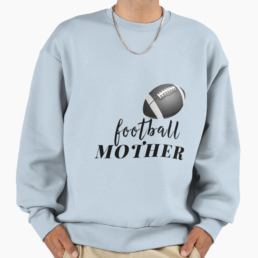 Football Mother Scooring Moms Sweatshirt - Aesthetic Graphic for Adults - T-Shirt, Sweatshirt, Hoodie